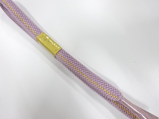 未使用品　正絹　手組帯締め